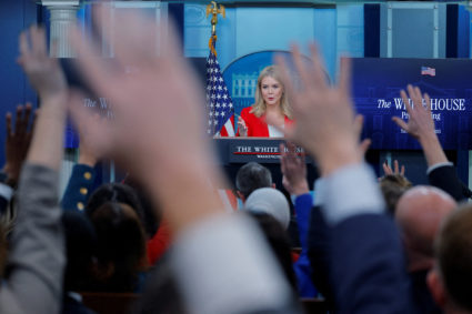 WATCH: White House holds news briefing following Trump's first major address to Congress