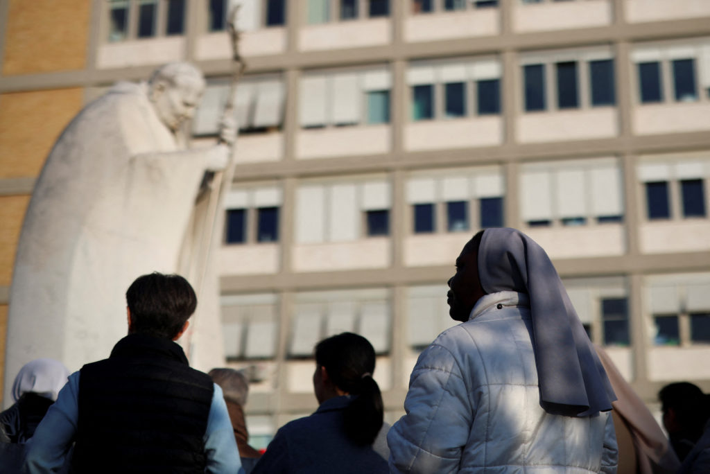 Pope Francis continues treatment at Gemelli Hospital in Rome
