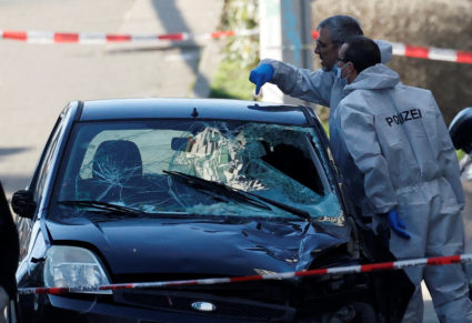 Car drives into crowd in German city of Mannheim