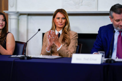 WATCH: First lady Melania Trump advocates for protecting teens from non-consensual online content