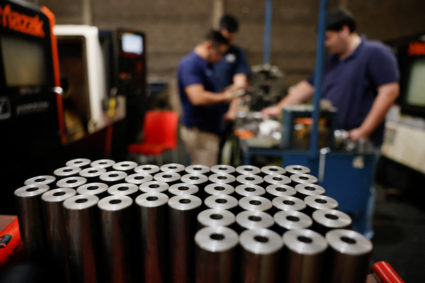 Mexican metal-mechanical parts factory with application to industry, in Apodaca