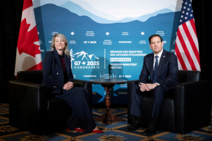 G7 meeting of foreign ministers in Charlevoix, Quebec