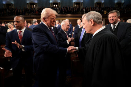 FILE PHOTO: U.S. President Trump delivers a speech to a joint session of Congress