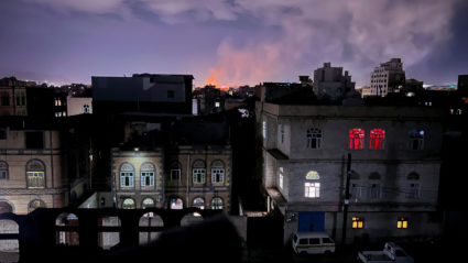 U.S. airstrikes kill at least 3 around Yemen's rebel-held capital, Houthis say