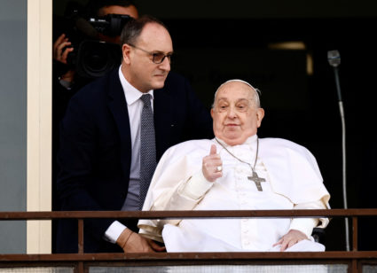 Pope Francis returns to Vatican after 5-week hospital stay for life-threatening double pneumonia