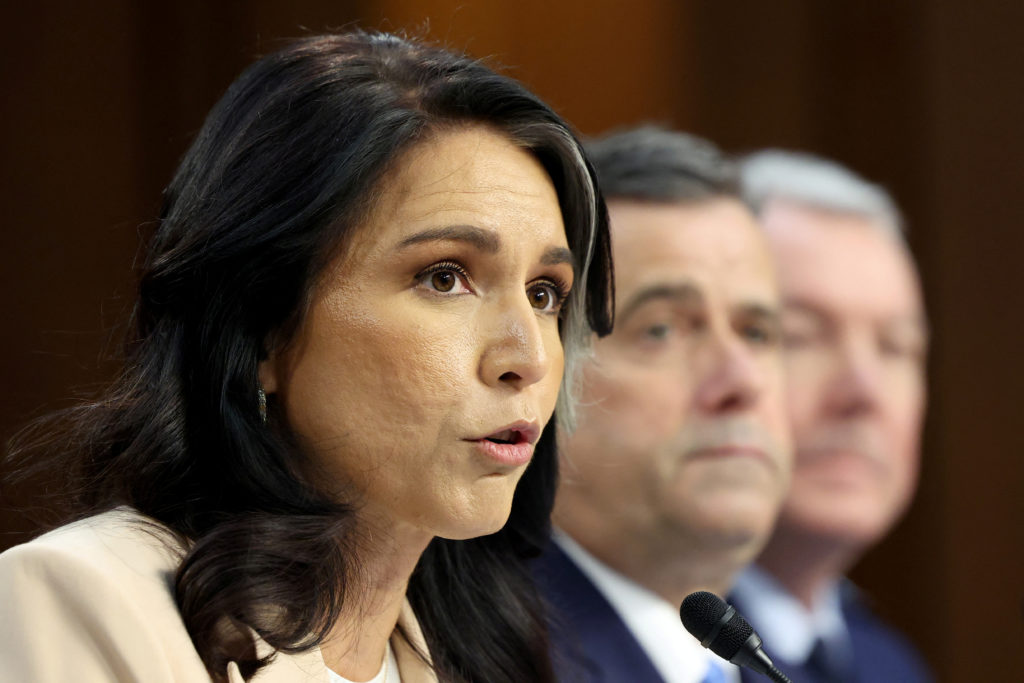 U.S. security chiefs testify on worldwide threats, in Washington