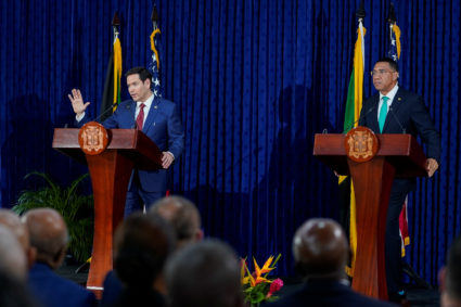 U.S. Secretary of State Rubio visits Jamaica