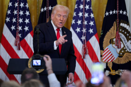 WATCH: Trump hosts celebration of Women's History Month at White House