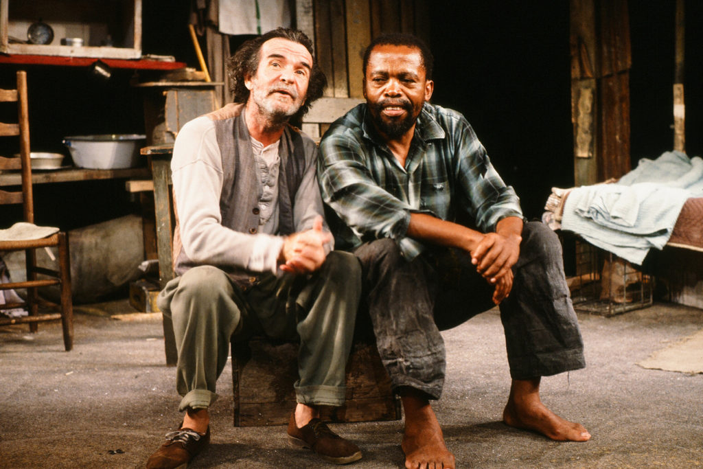 Fugard &amp; Mokae In 'Blood Knot'