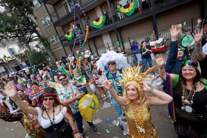 New Orleans Curtails Mardi Gras Celebrations As Severe Weather Threatened