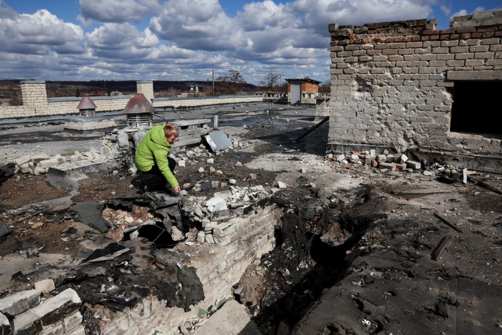 Kharkiv region village school closed in wake of drone bombing