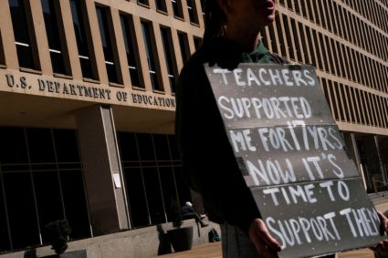 FILE PHOTO: U.S. Department of Education Staff Layoffs