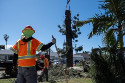 Tornado touches down in Los Angeles
