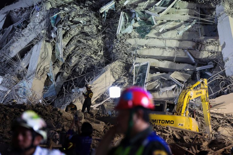 Tremors from an earthquake felt in Bangkok