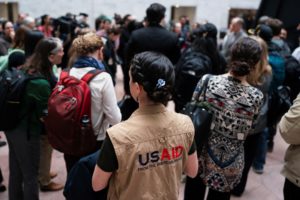U.S. President Trump and Elon Musk cuts to federal government spark protests at U.S. Capitol