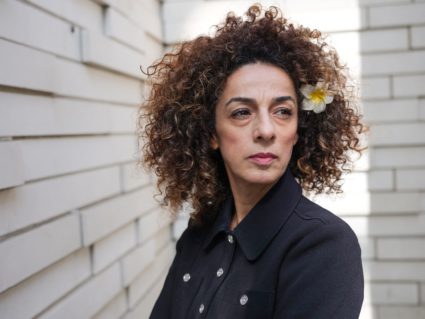 Portrait of American-Iranian journalist Masih Alinejad