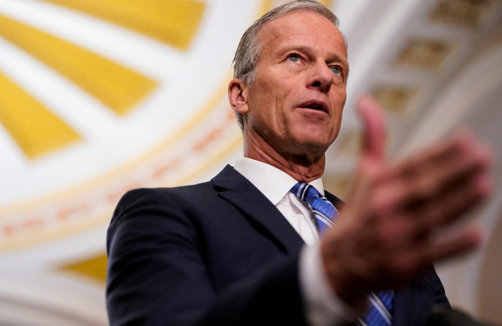 Senate weekly policy lunch on Capitol Hill