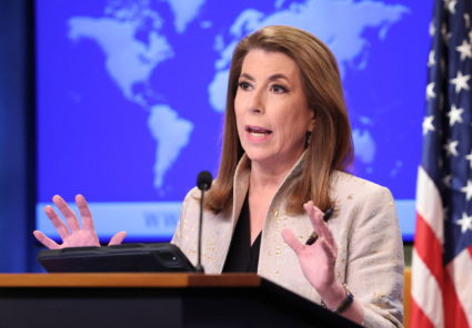 Press briefing by Tammy Bruce at the State Department in Washington