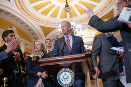 Trump pressures Senate Republicans to oppose Democratic resolution that would nullify Canada tariffs