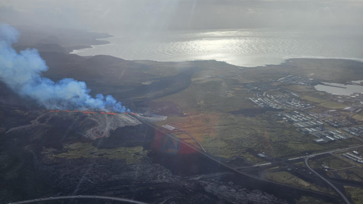 Volcano begins erupting in southwestern Iceland hours after a nearby