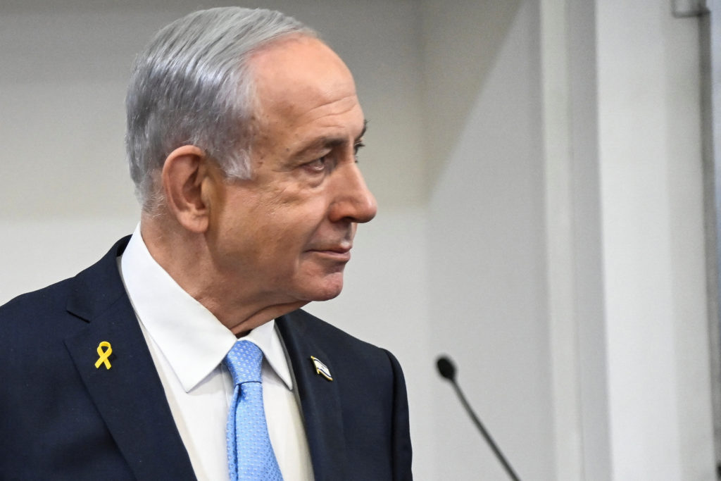 Israeli Prime Minister Netanyahu attends his trial on corruption charges, in Tel Aviv