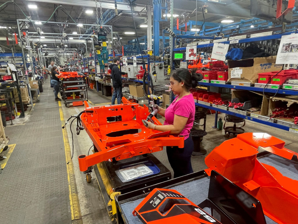 FILE PHOTO: Trump's tariffs create the "Wild West" on America's factory floors