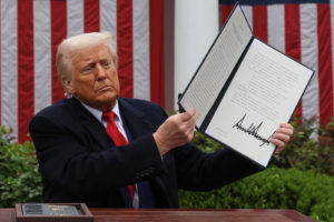 WATCH: Trump announces broad tariffs at ‘Liberation Day’ White House ...