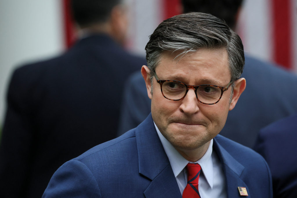 WATCH: 'We've got to get' big bill of tax breaks and spending cuts done,  Johnson says | PBS News