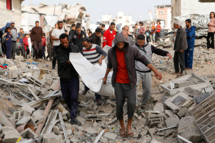 Israeli strikes on Gaza kill 32 people, mostly women and children, health officials say