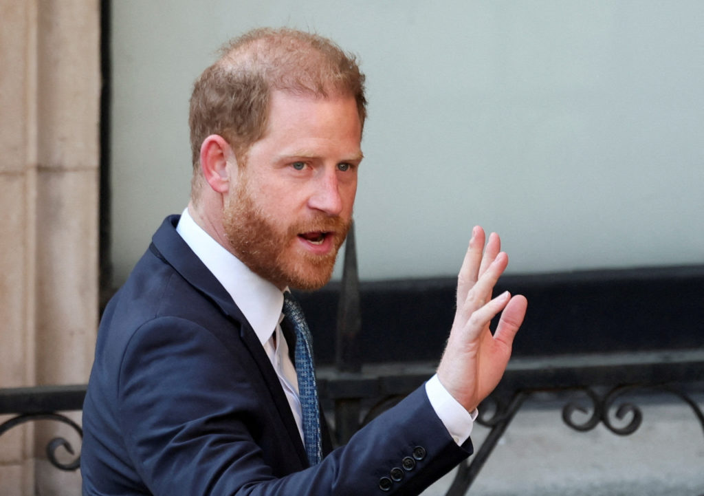 Britain's Prince Harry's appeal against ruling on UK police protection