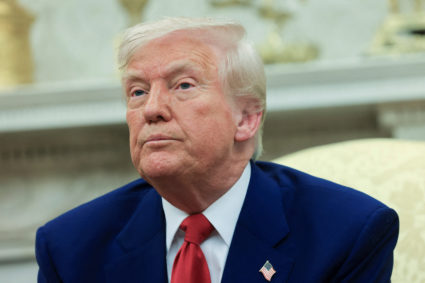 FILE PHOTO: U.S. President Trump meets Israeli PM Netanyahu in Washington