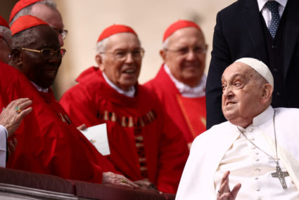 Palm Sunday Mass in St. Peter's Square at the Vatican
