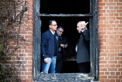 Pennsylvania Governor Josh Shapiro and Pennsyvania State Police provide an update on the act of arson that took place at t...