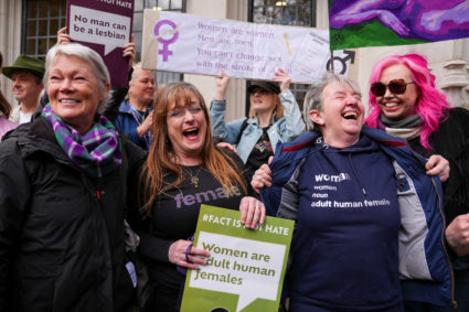 Top UK court says definition of woman based on biological sex, excludes transgender people