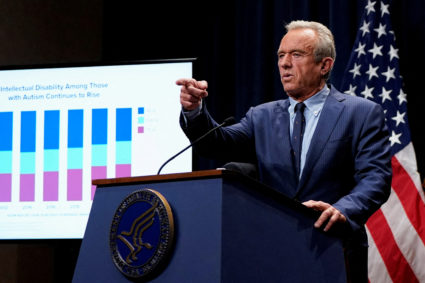 U.S. HHS Secretary Robert F. Kennedy, Jr. discusses the findings of the CDC latest Autism and Developmental Disabilities M...