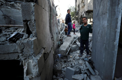 Israeli strikes kill at least 25 in Gaza while Huckabee visits Jerusalem as U.S. ambassador