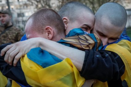 Russia and Ukraine swap hundreds of prisoners of war as Putin announces Easter ceasefire