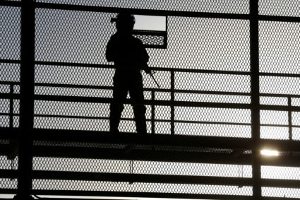 FILE PHOTO: Media tour at CECOT prison in Tecoluca