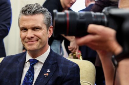 U.S. President Donald Trump meets with Norway's Prime Minister Jonas Gahr Stoere in Washington