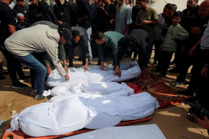 Israeli strikes on Gaza kill at least 27 as war drags on with no end in sight