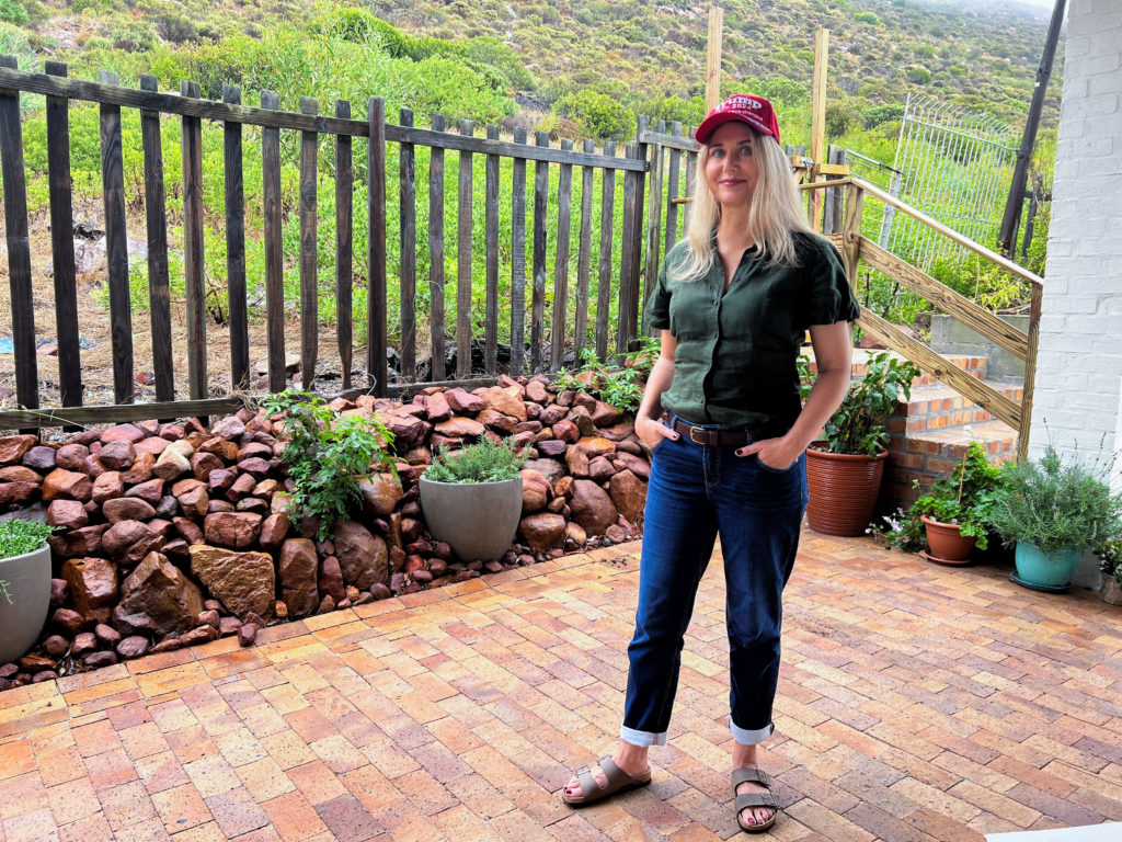 FILE PHOTO: Katia Beeden campaigner for white South Africans who wants to apply for US refugee status