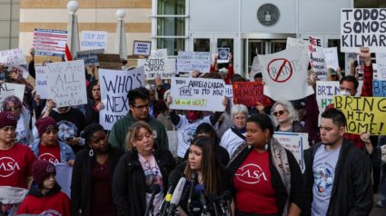 Hearing in the case related to Kilmar Abrego Garcia, the Salvadoran man who was deported without due process, in Greenbelt