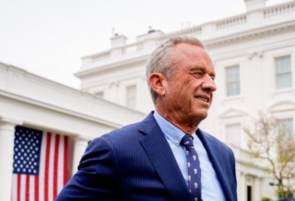 President Trump Holds "Make America Wealthy Again Event" In White House Rose Garden