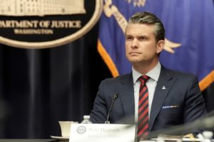 U.S. Attorney General Pam Bondi hosts Eradicating Anti-Christian Bias Task Force meeting, in Washington