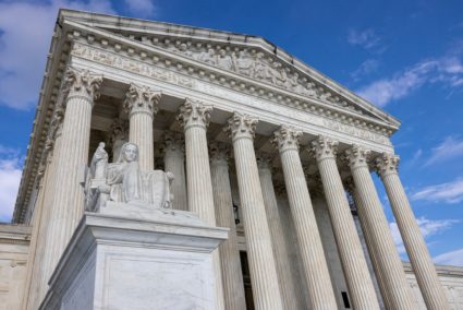 FILE PHOTO: A view of the U.S. Supreme Court, in Washington