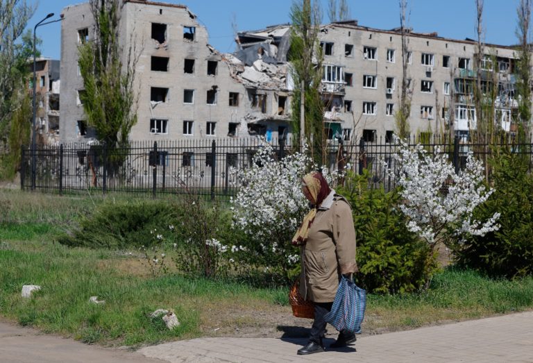 Celebrations of Orthodox Easter in Avdiivka