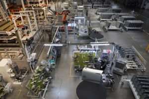 Electric vehicle (EV) maker Nio's production line in Hefei