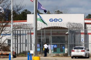 The La Salle ICE detention facility where Mahmoud Khalil is being held in Louisiana