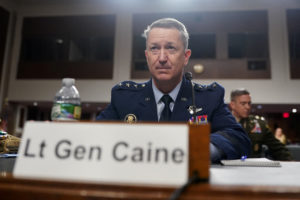 Senate Armed Services Committee confirmation hearing of retired U.S. Lt. Gen. John Daniel Caine in Washington, D.C.
