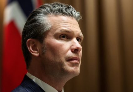 U.S. President Donald Trump meets with Norway's Prime Minister Jonas Gahr Stoere in Washington